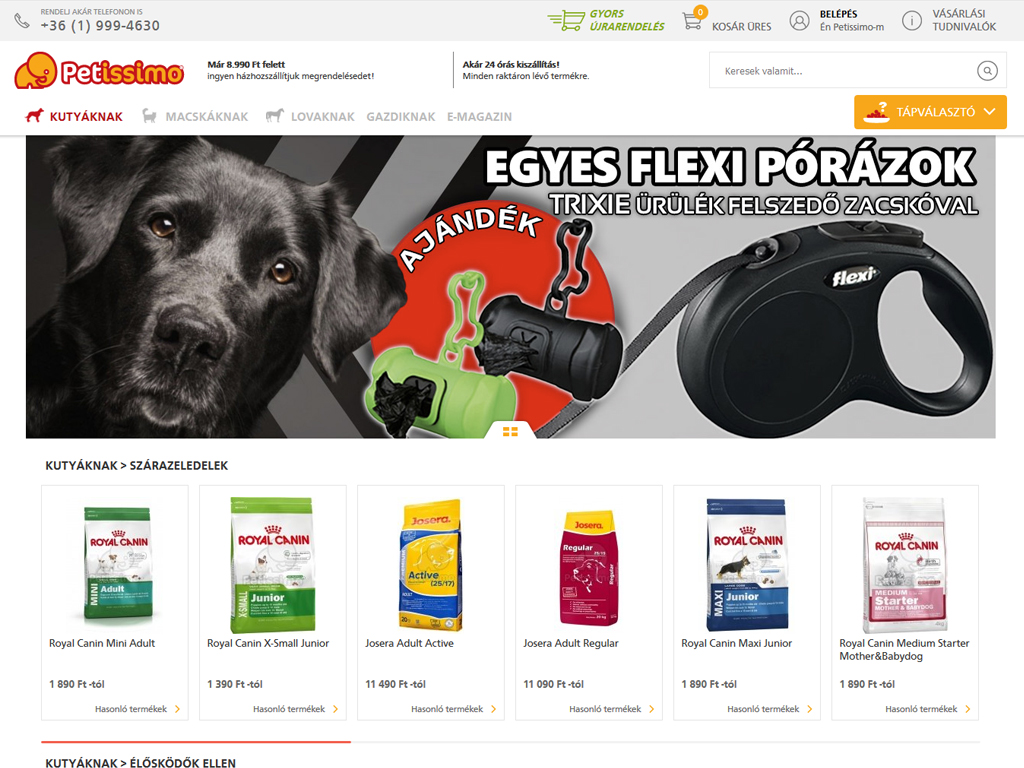 Petissimo webáruház
